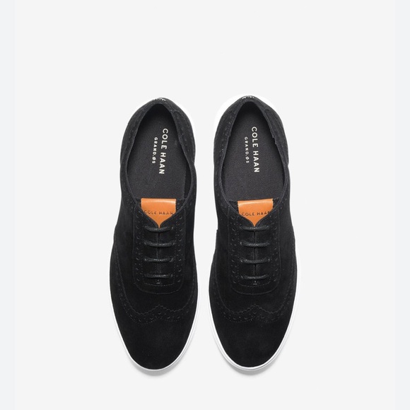 Cole Haan Misha Grand Oxford II Black Suede - Picture 2 of 9